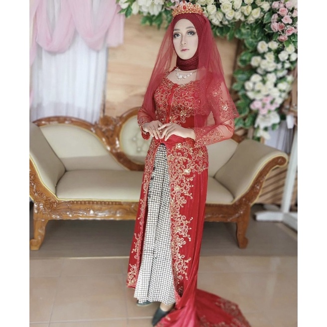kebaya pengantin bekas
