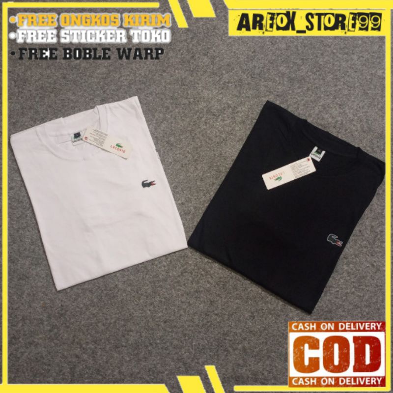 Baju Kaos Lacoste Pria Dan Wanita Pakaian Casual Pria