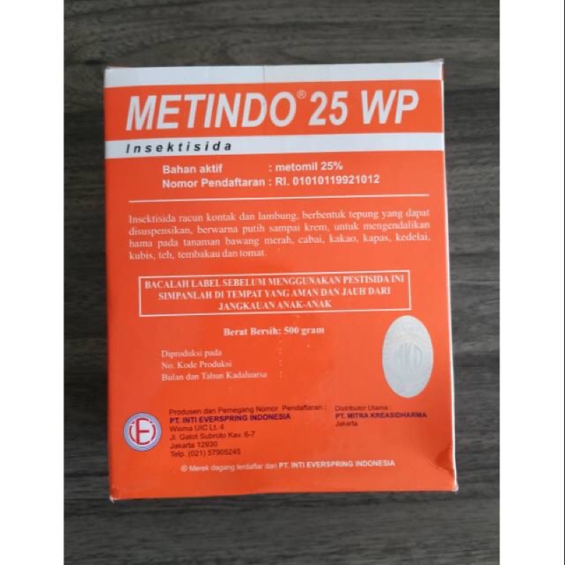 

Insektisida METINDO 25 WP | 500 gr