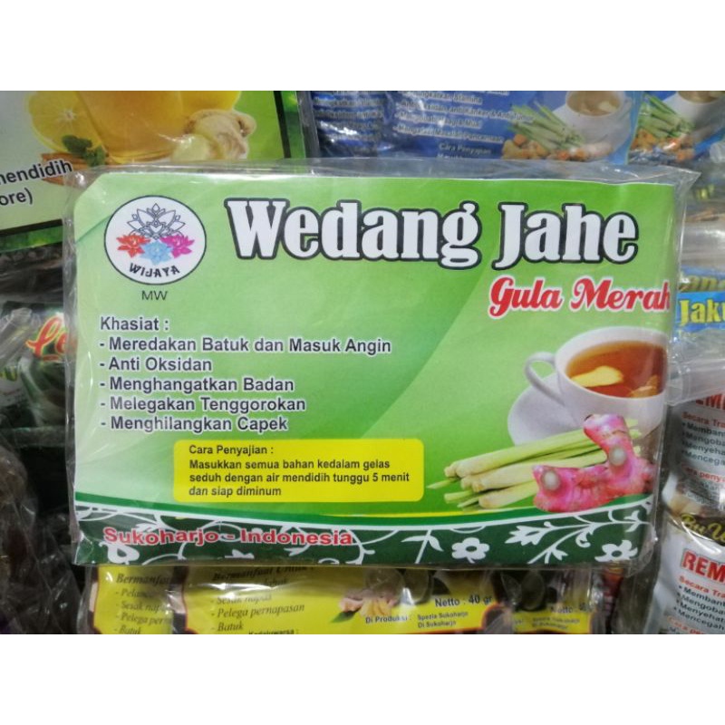 

Wedang jahe gula merah