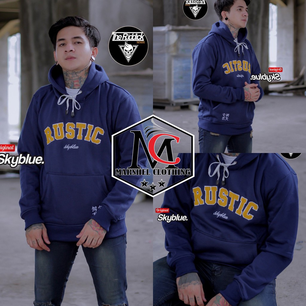 RCL - JAKET SWEATER HOODIE RUSTIC JAKET SWEATER HOODIE DISTRO PREMIUM ORIGINAL RIDDICK