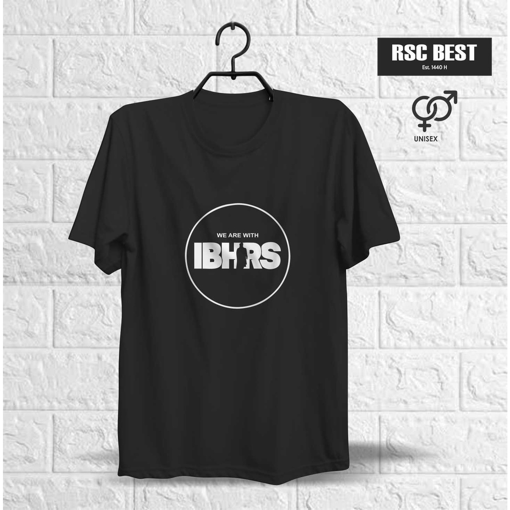Kaos Kaus T-Shirt IB HRS HABIB RIZIQ 5 Distro Motivasi Katun Cotton Pria Wanita Trend Lengan Panjang