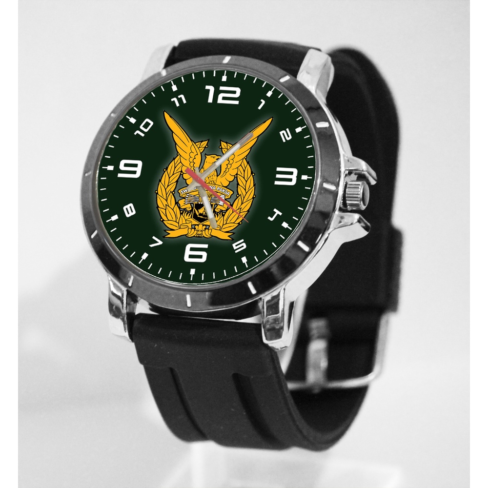 [Riashop] Jam Tangan TNI-AU | Jam Tangan Rubber TNI-AU | Jam Tangan Pria TNI-AU