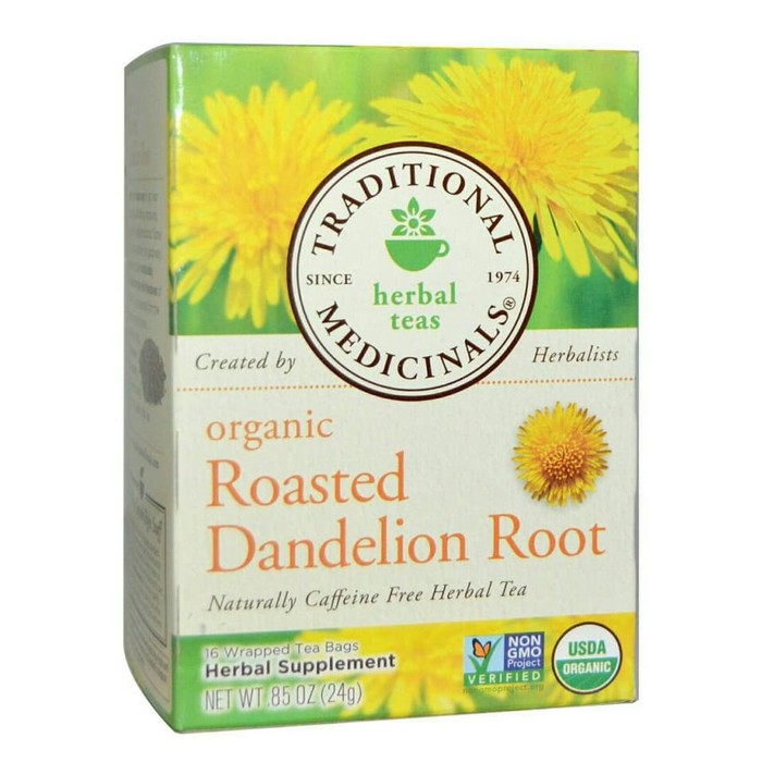 

Traditional Medicinals Organic Roasted Dandelion Root Tea / Herbal Tea - tth1046