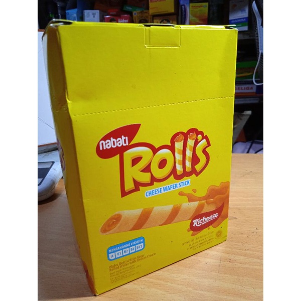 

1 box nabati rolls cheese stick 20 s