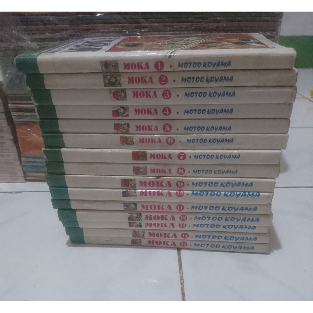 Komik Dragon Ozanari Moka 1-15 set 2