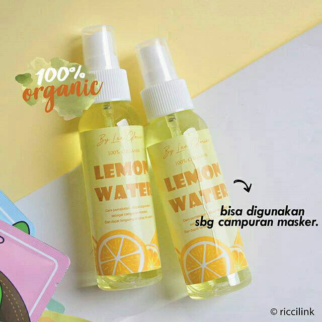 Lemon Water Rose Water Face Mist Air Lemon Air Mawar Shopee Indonesia