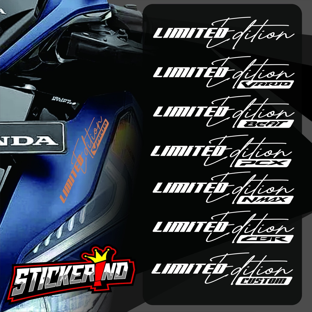 STICKER LIMITED EDITION / STIKER LIMITED EDITION STIKER VIRAL STICKER RACING