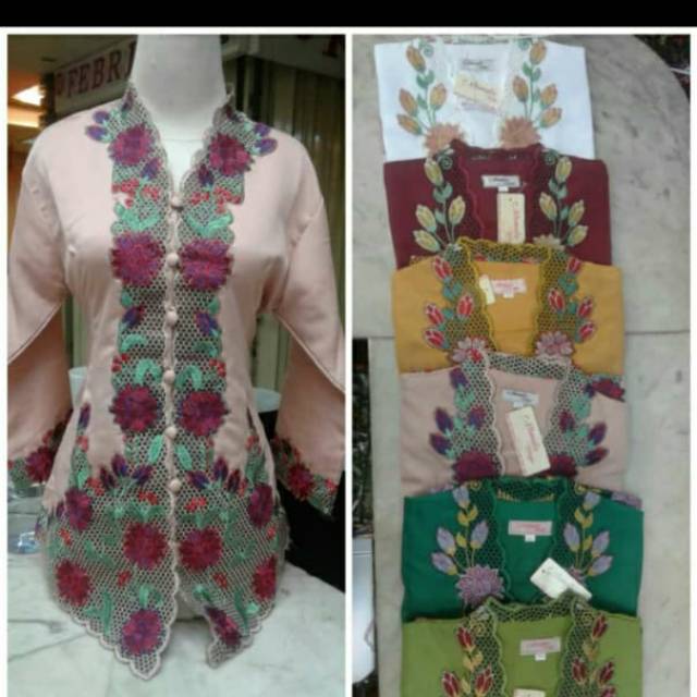 KEBAYA ENCIM BORDIR BUNGA