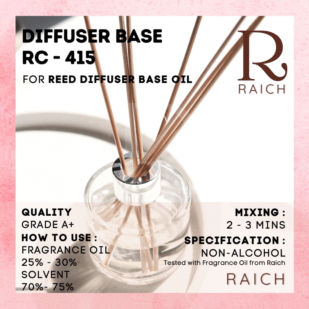 100gr SOLVENT  Reed Diffuser Base Oil Stick Base Pengharum Ruangan Pencampur Campuran Essential Non Alkohol