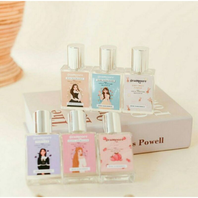 (READY&BPOM) GEAMOORE PARFUME BPOM GEAMOORE INSPIRED PERFUME BY GEAMOORE PARFUM TAHAN LAMA AWET