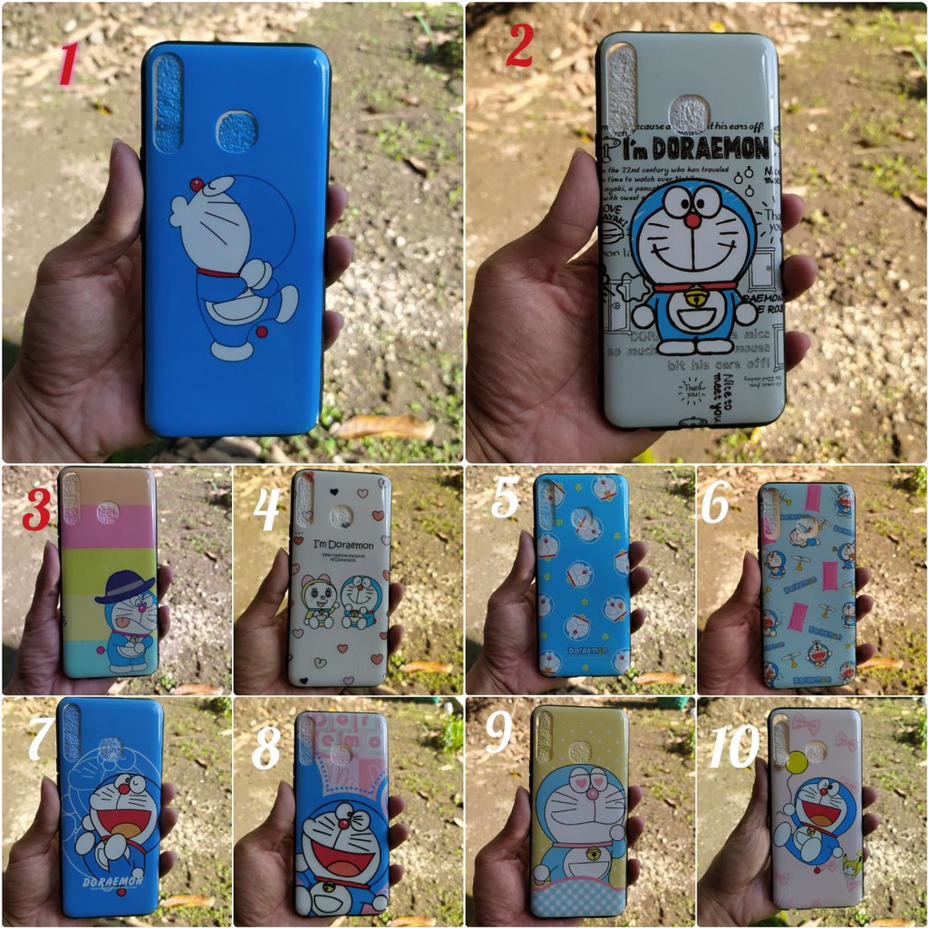 Soft Case Silikon Infinix Hot 8 X650 X650c Motif Karakter Doraemon