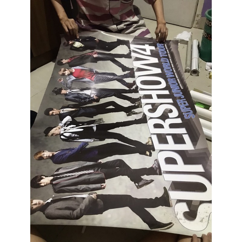 SALE BERBAGAI MACAM POSTER SUPER JUNIOR OFFICIAL
