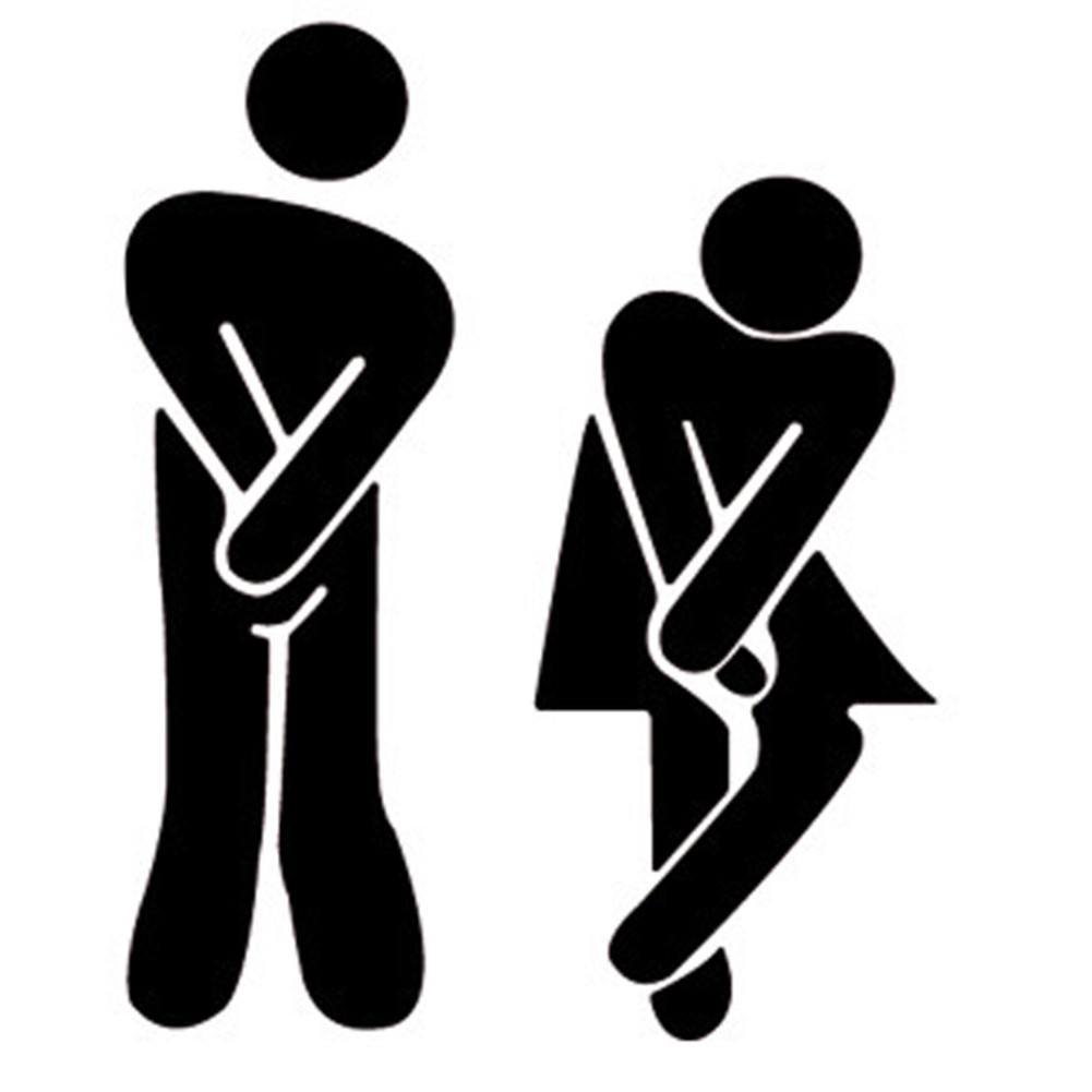 Lucu Stiker Pintu Toilet Dengan Perekat Shopee Indonesia