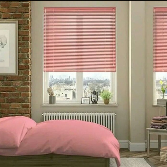 TIRAI GULUNG PVC 60 X 180 CM KRIS VENETIAN BLIND 25 MM ORIGINAL