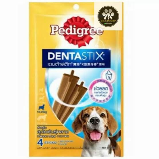 PEDIGREE DENTASTIX MEDIUM 98GR, GIGITAN ANJING UKURAN MEDIUM