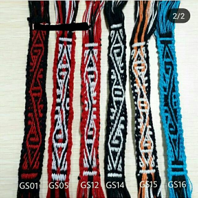 Gelang tenun etnik Lombok ( pria & wanita)