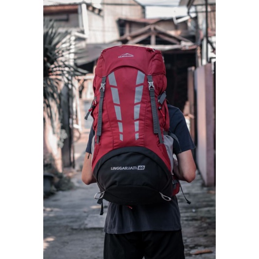 Tas Gunung Kilimanjaro Linggarjati 60L Free Raincover - Carrier Kilimanjaro Linggarjati 60 L - Keril Kilimanjaro