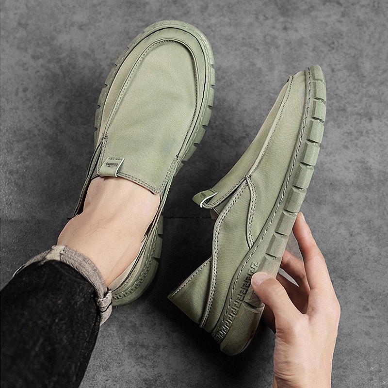 Toread Sepatu Slip On Pria Classic Sepatu Running Casual Formal Sepatu Kerja Sepatu santai Import MC108