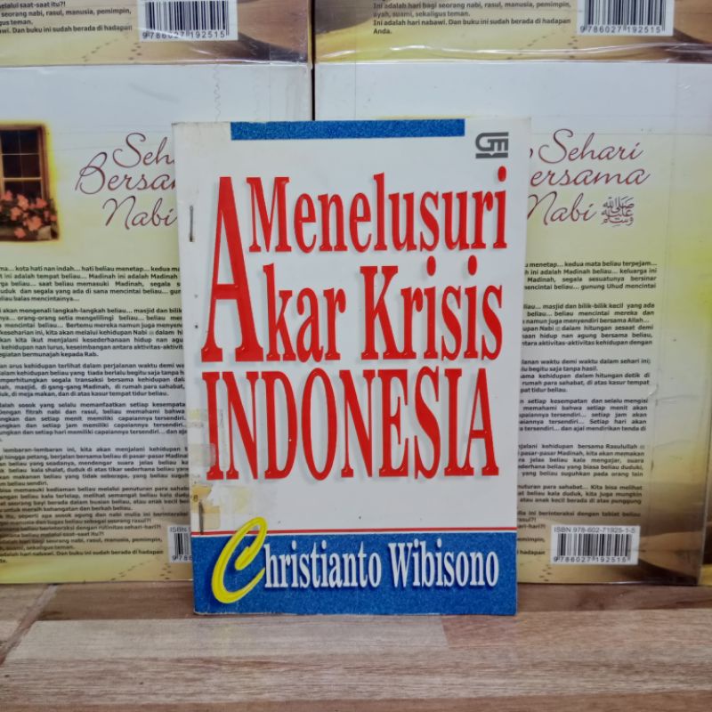 

BUKU ORIGINAL - MENELUSURI AKAR KRISIS INDONESIA