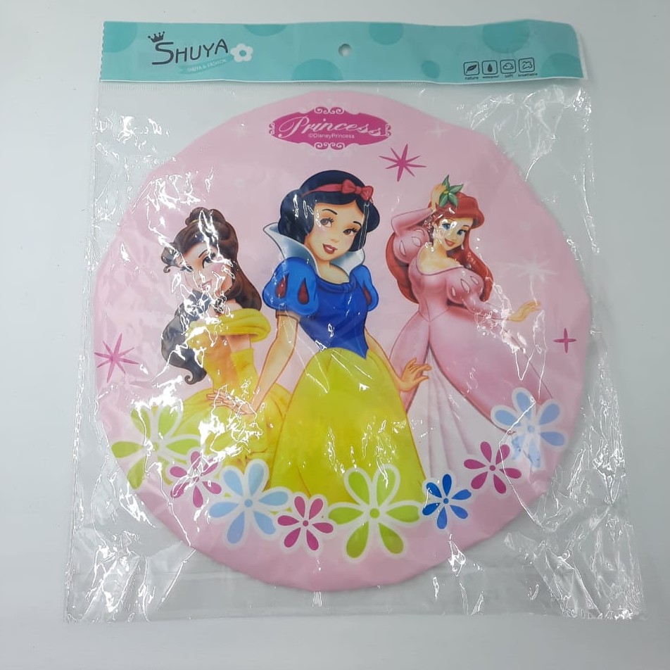 Shower Cup Karakter WaterProof / TRAVELMATE SHOWER CuP / penutup kepala - penutup rambut