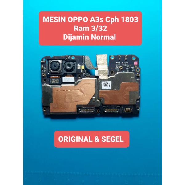 Jual MESIN OPPO A3s Cph 1803 Ram 3/32 Dijamin Normal Siap Pakai ...