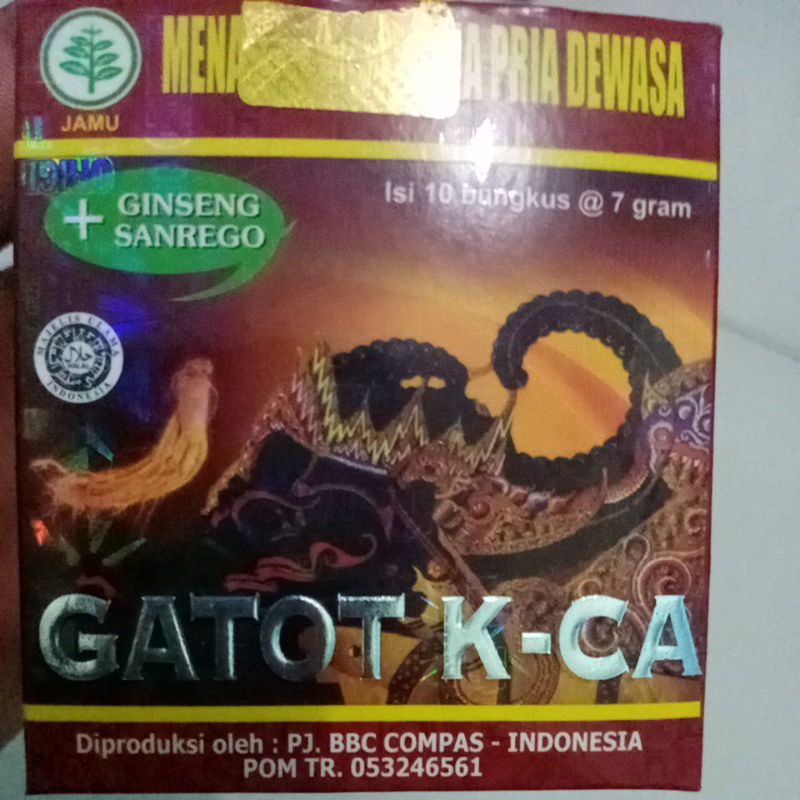 GATOT KACA JAMU FOIL