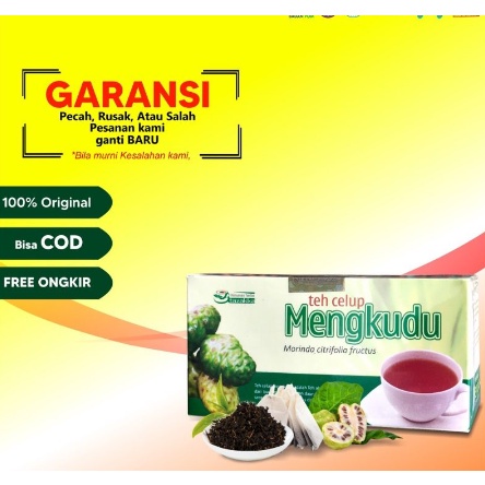 

Teh Mengkudu asli tazakka Teh Herbal Berkhasiat Menurunkan Tensi Darah dan Menormalkan Tekanan Darah Kemasan teh celup isi 20 kantong