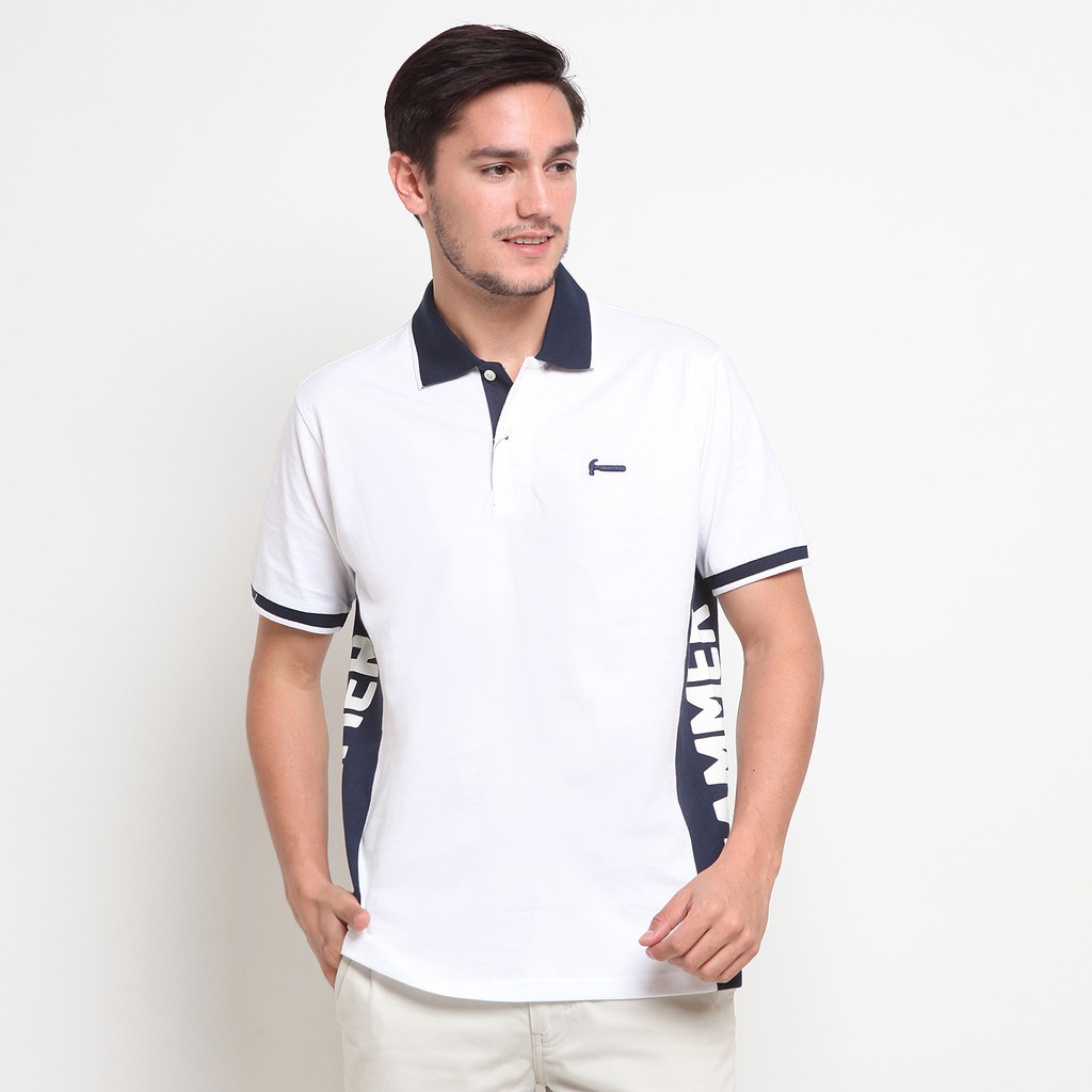 Kaos Polo Pria Hammer Men Polo Shirt Fashion K1PF585