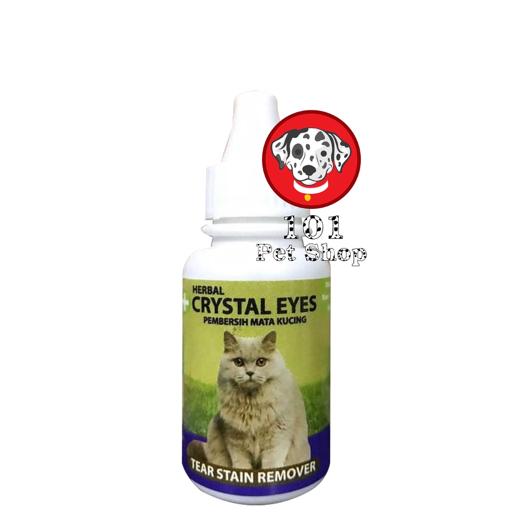 CRYSTAL EYE cat herbal  pembersih mata kucing belek kucing