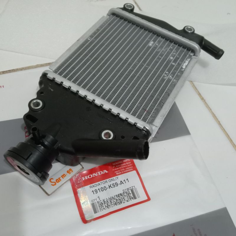 Radiator Pendingin Mesin Honda Vario 125 Vario 150 LED.