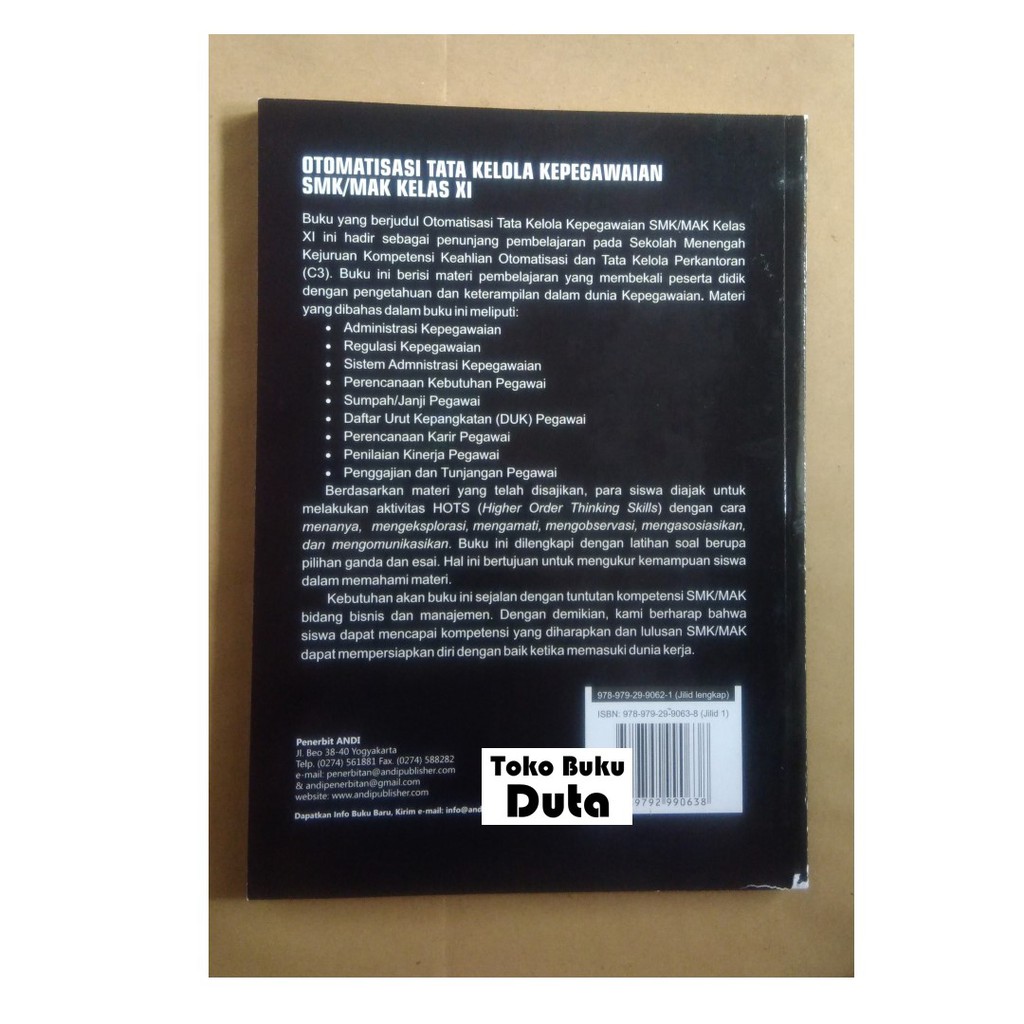 Buku Otomatisasi Tata Kelola Kepegawaian Smk Mak Kelas Xi Shopee Indonesia