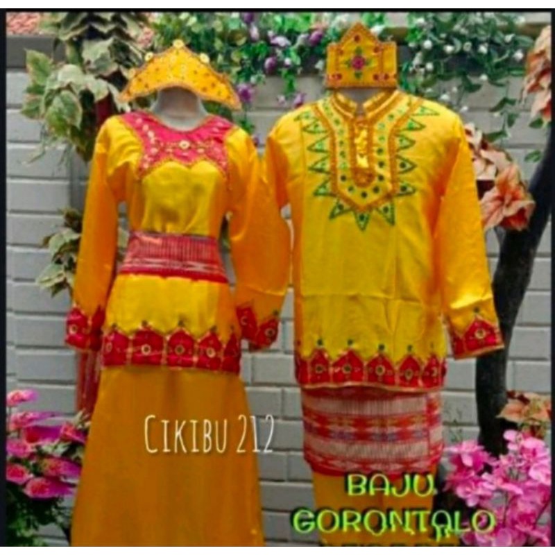 BAJU ADAT GORONTALO DEWASA