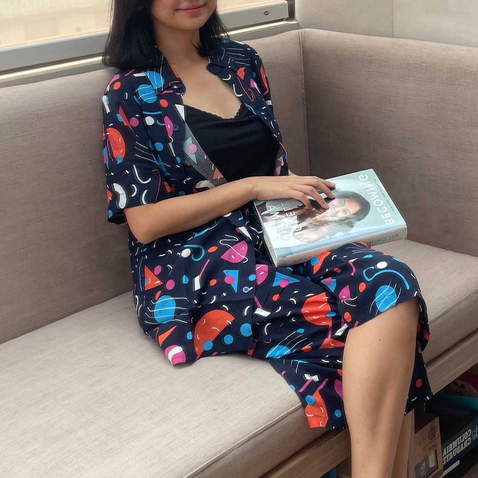 Mia One Set Rayon Premium / Setelan / Piyama / Daily Set