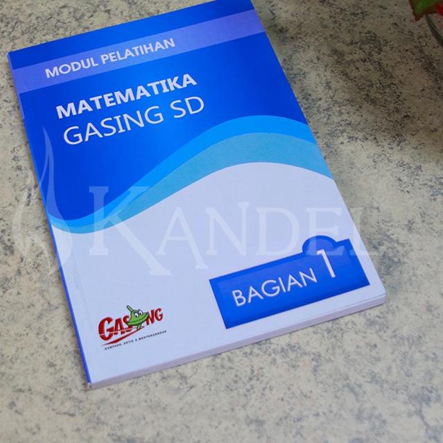 Ready stock ACW64 MODUL PELATIHAN MATEMATIKA GASING SD Bag.1 ACW