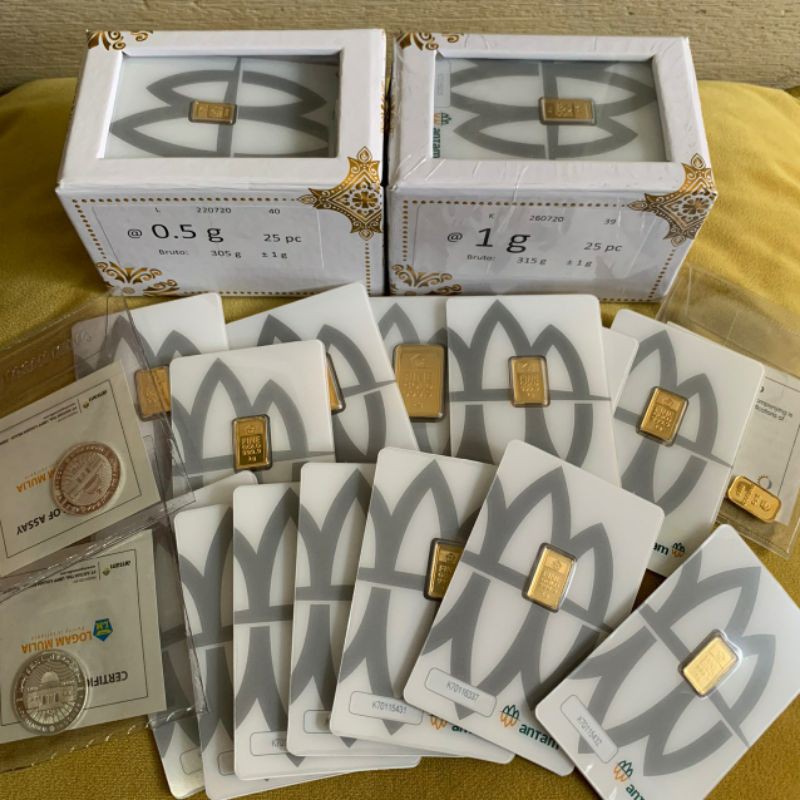 Emas Logam Mulia Antam 1 gram