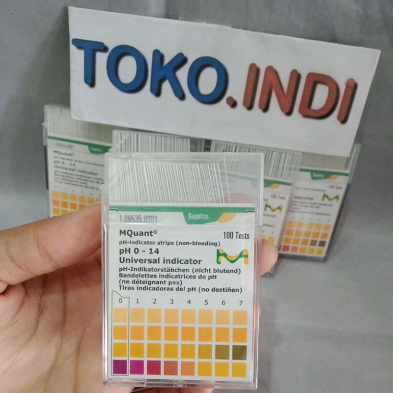 Kertas PH indikator/Universal Indicator MERCK