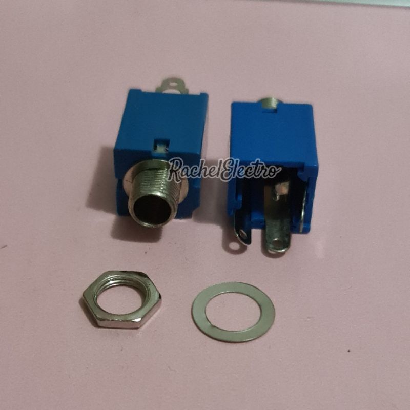 HARGA SATUAN Socket Akai Biru Stereo Soket Akai Mono Segi Soket Akai Kotak Blue Soket Mono Soket Ste