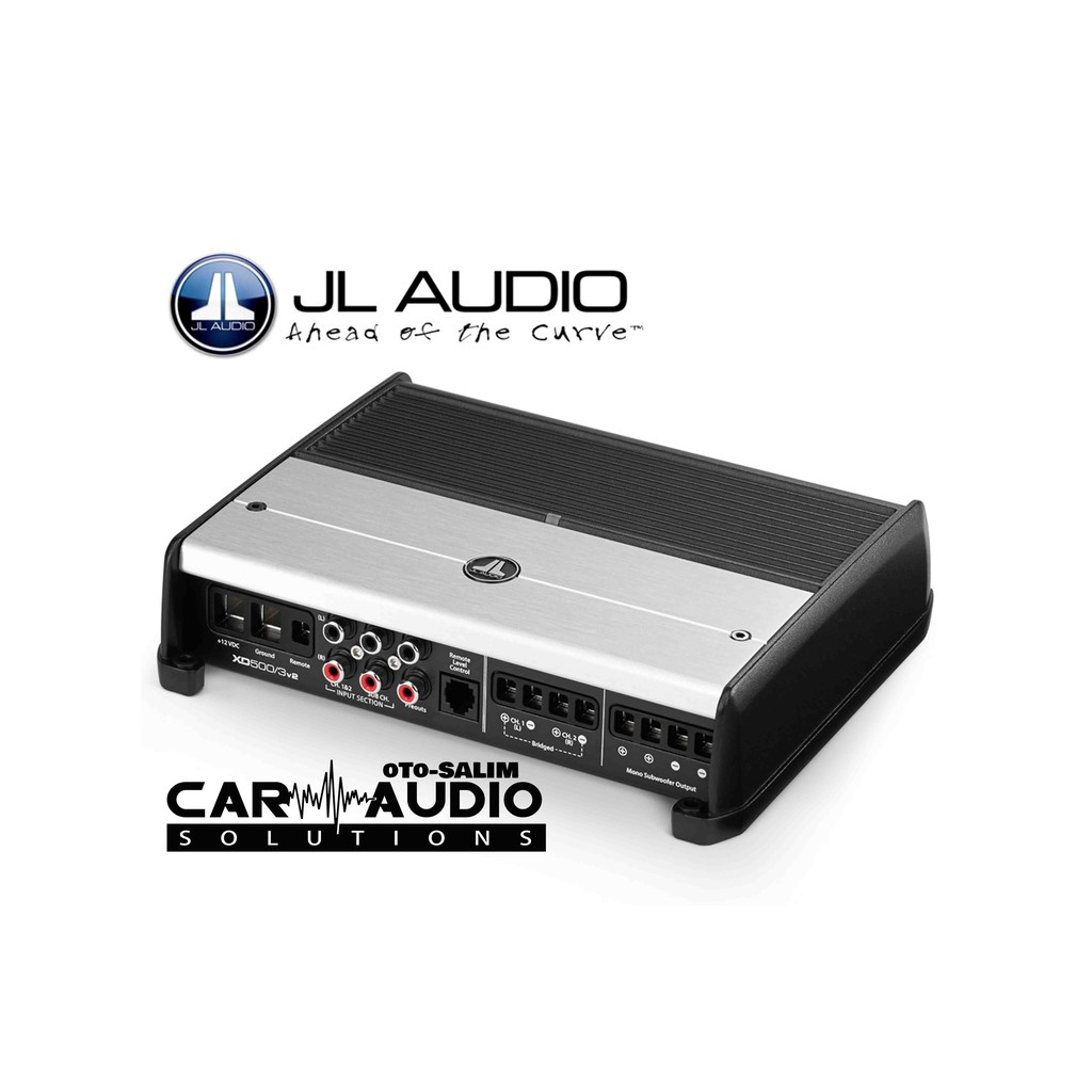 JL Audio XD500 3V2 Class D 3-Channel Amplifier On Sale...