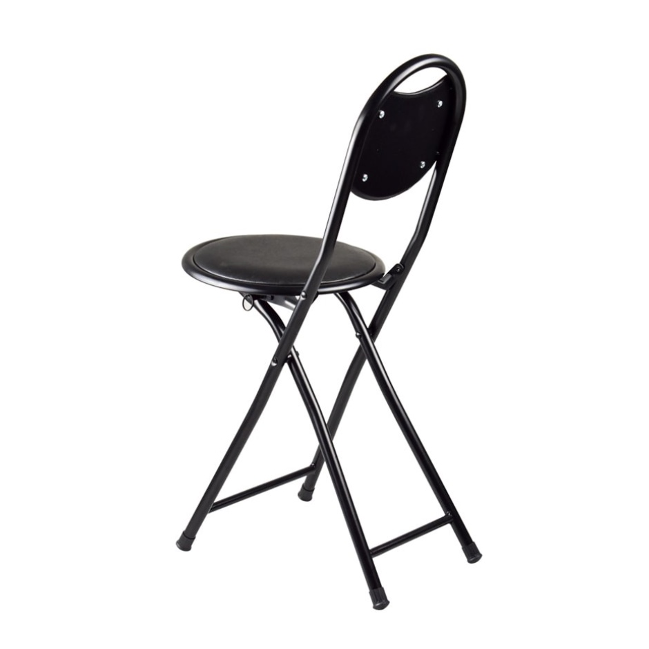 KURSI LIPAT 45CM / FOLDING CHAIR BLACK / WHITE