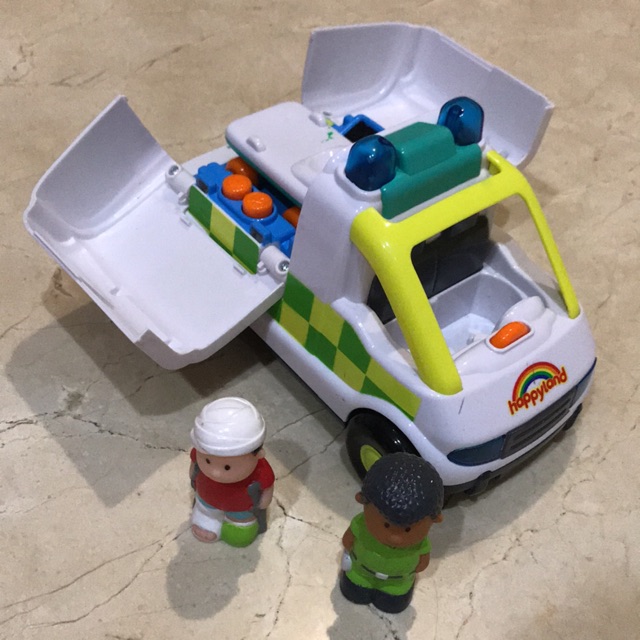 Elc happyland ambulance + garbage truck