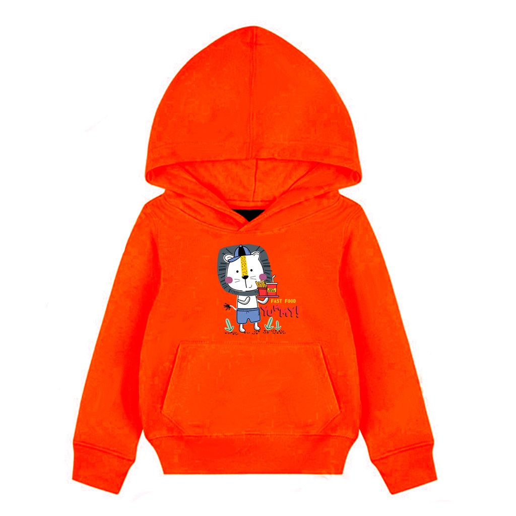 Hoodie Anak Yummy Sweater Pakaian Fleece Anak M - XL