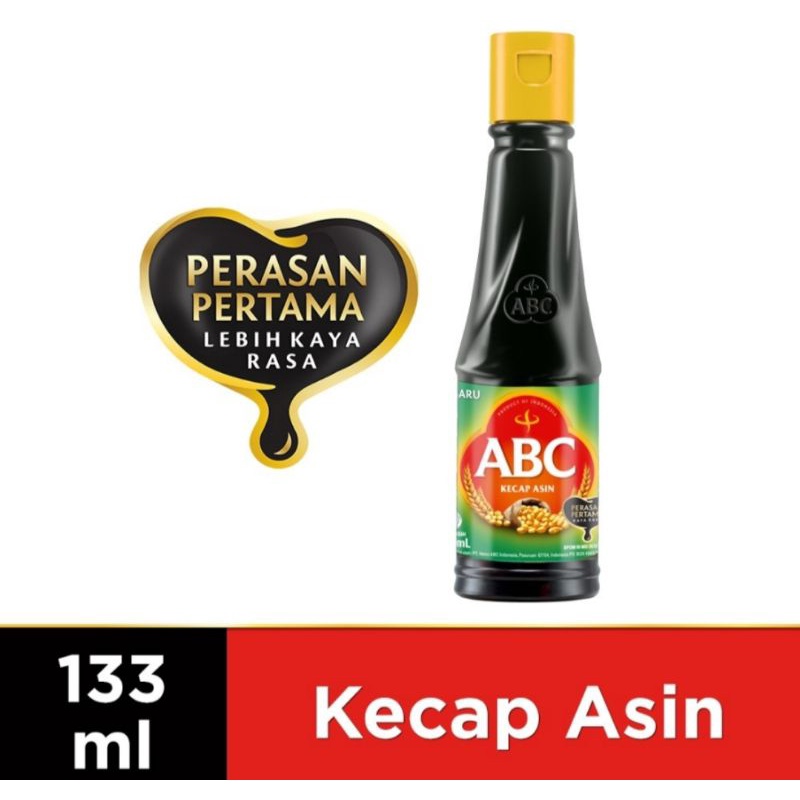 Grosir ABC Kecap Asin 133 ml