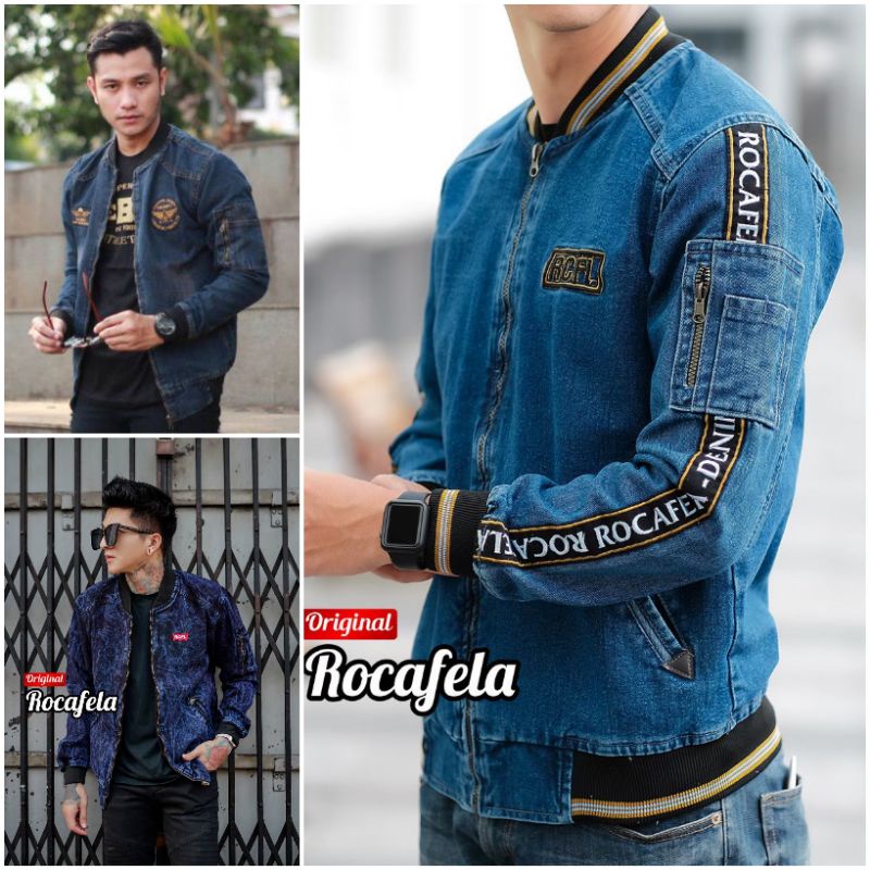 Jaket Pria / jaket bomber pria / Bomber Jacket / Jaket Jeans Bomber / Jaket bomber / Jaket Jeans Pri
