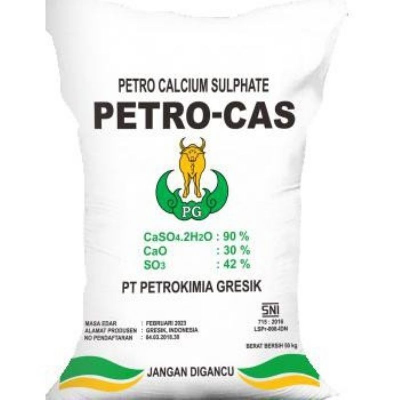 Kapur Pertanian Petrocas Dolomit Super Kemasan Repack 1KG Dolomite