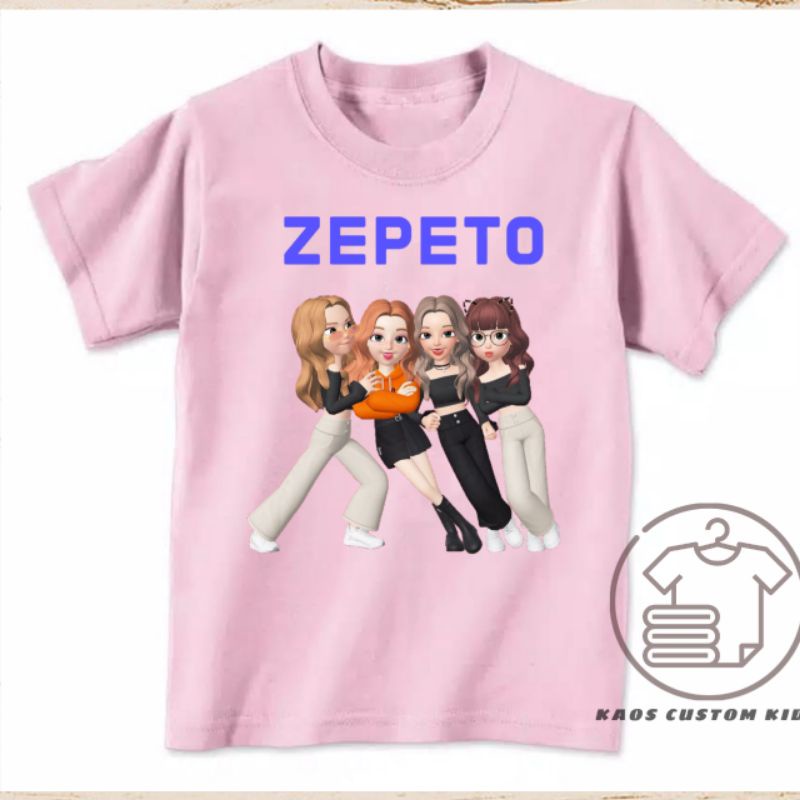 KAOS ANAK ZEPETO simulator baju kaos anak zepeto