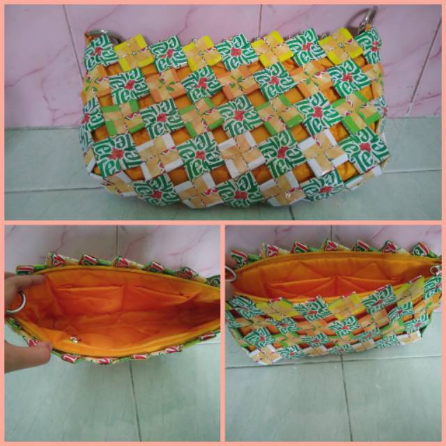 

Tas Daur Ulang Bungkus (ASLI HANDMADE)