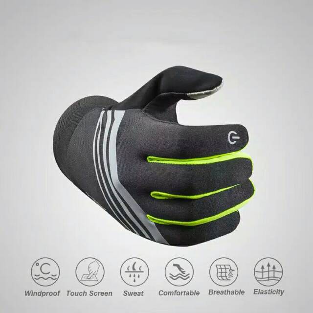 Aonijie glove sarung tangan windproof touch screen outdoor gloves outdoor M51