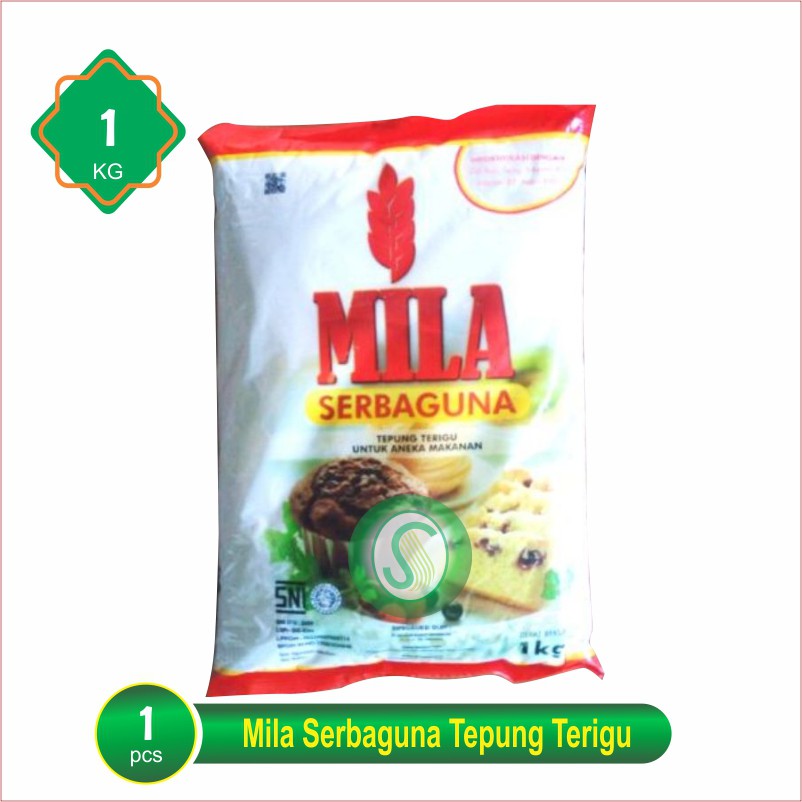 

Mila Serbaguna Tepung Terigu 1 kg