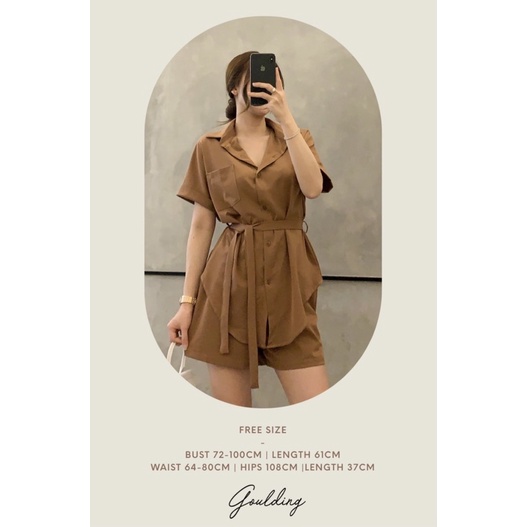 goulding kesya set soft brown
